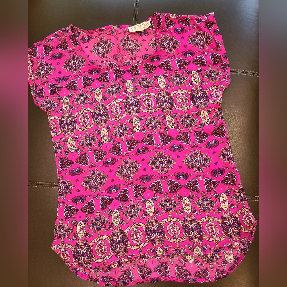Pink Rose Blouse
